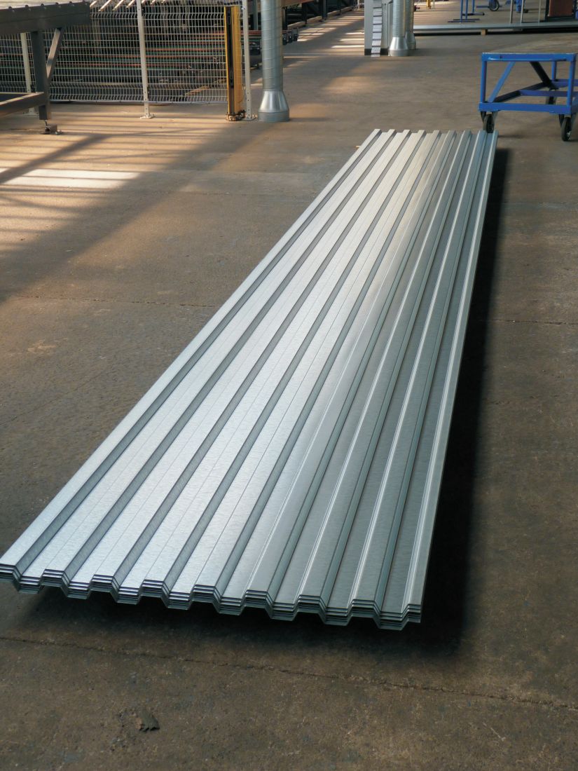 Example applications for MSL trapezoidal sheeting