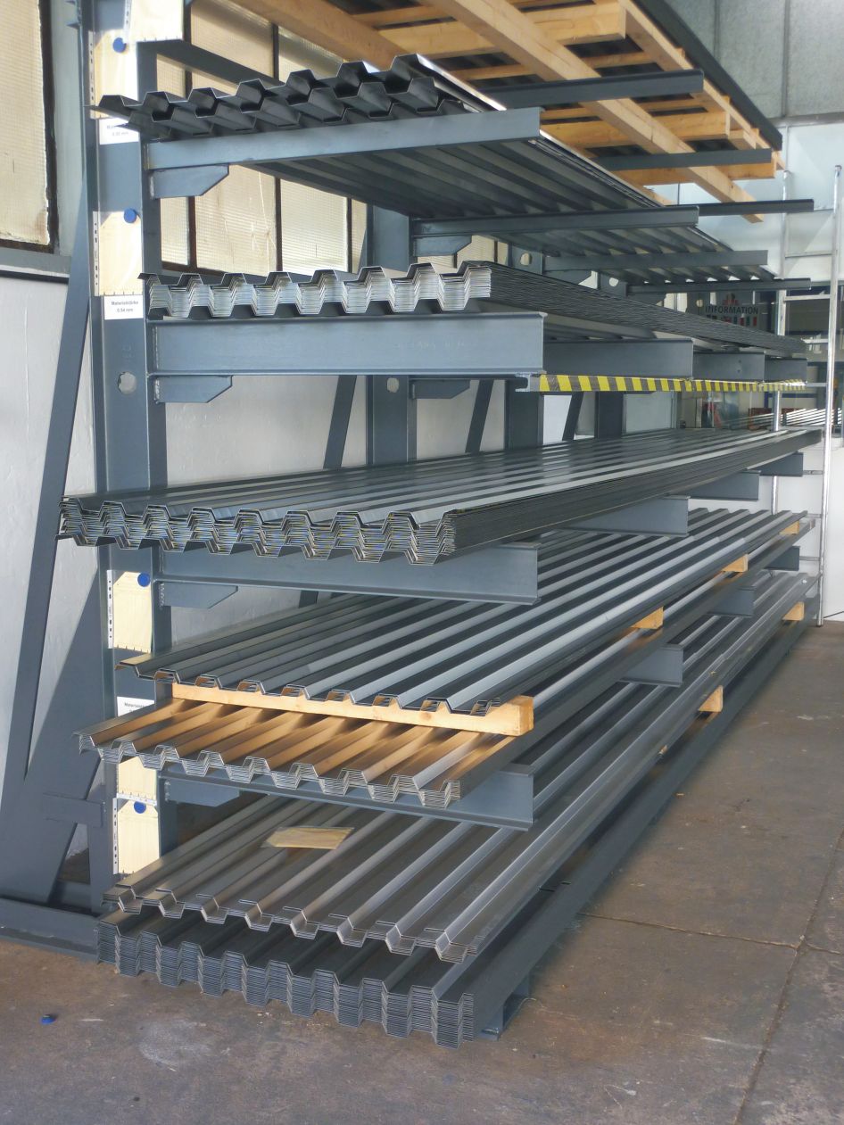 Example applications for MSL trapezoidal sheeting